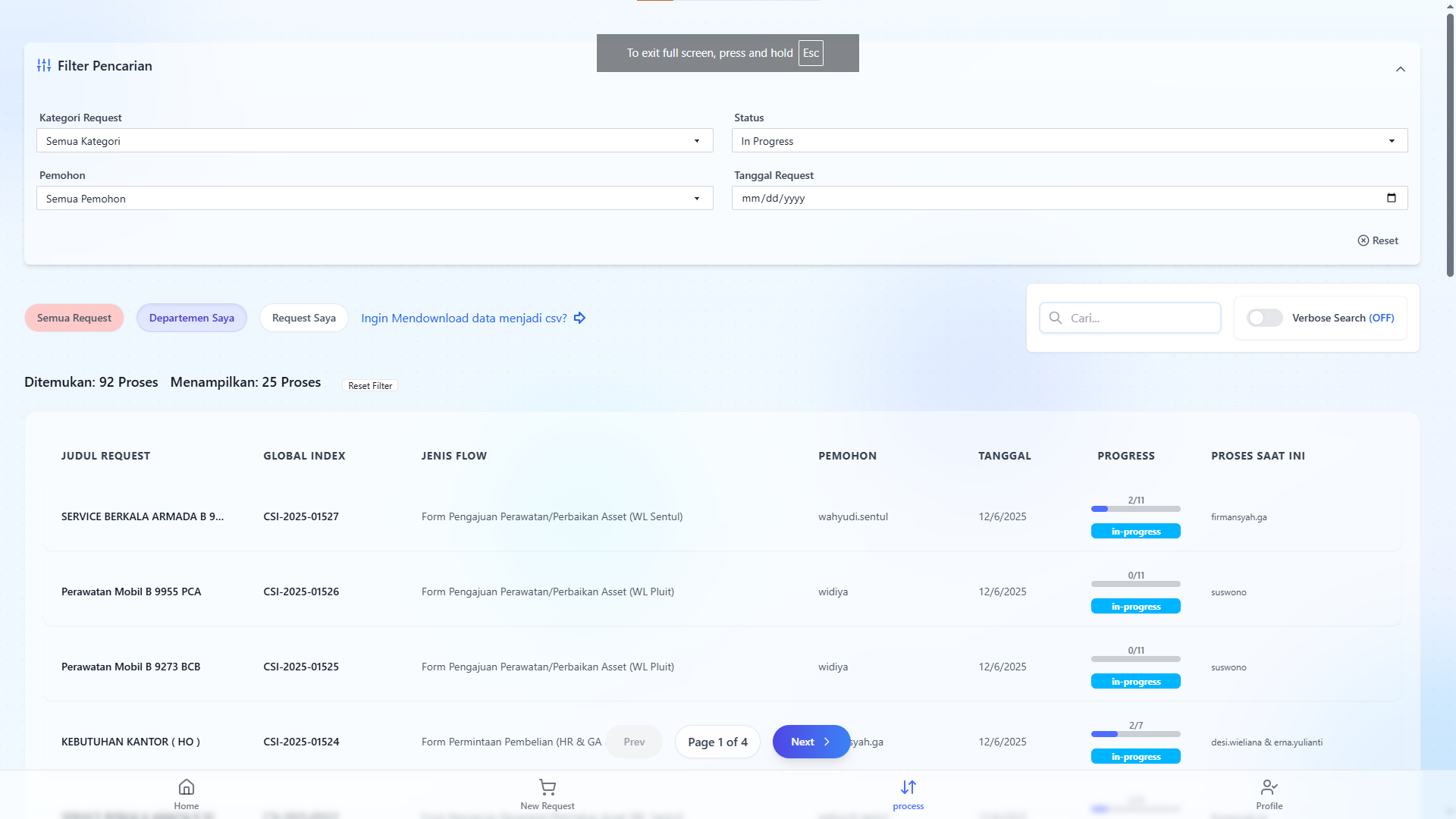 Approval System: Approval system for big company - 2